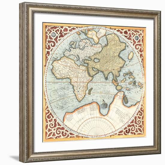 Terra Major Petites B-Gerardus Mercator-Framed Art Print