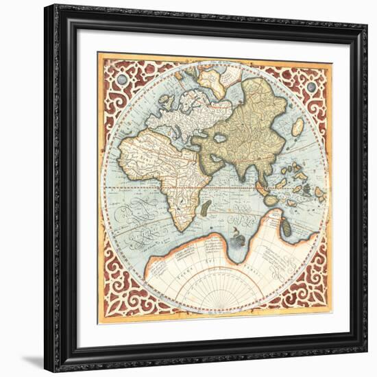 Terra Major Petites B-Gerardus Mercator-Framed Art Print