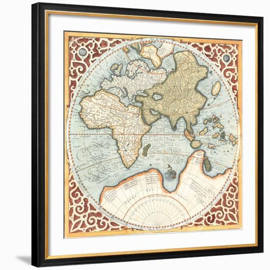 Terra Major Petites B-Gerardus Mercator-Framed Art Print