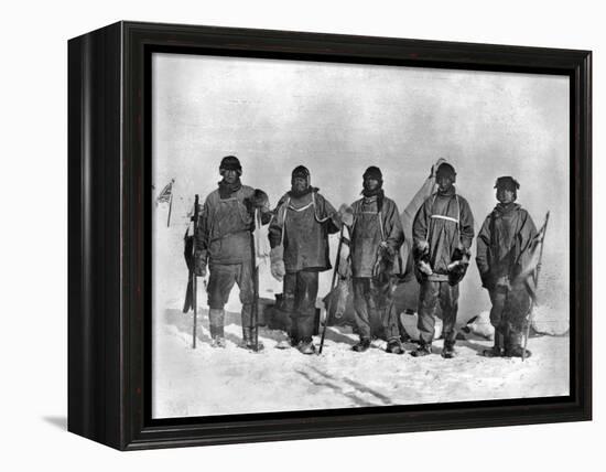 Terra Nova Expedition-Herbert Ponting-Framed Premier Image Canvas