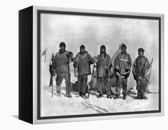 Terra Nova Expedition-Herbert Ponting-Framed Premier Image Canvas