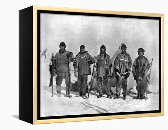 Terra Nova Expedition-Herbert Ponting-Framed Premier Image Canvas