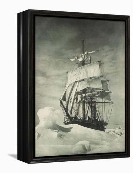 Terra Nova Icebound, British Antarctic Expedition, Circa 1910-Eugene Atget-Framed Premier Image Canvas