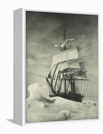 Terra Nova Icebound, British Antarctic Expedition, Circa 1910-Eugene Atget-Framed Premier Image Canvas