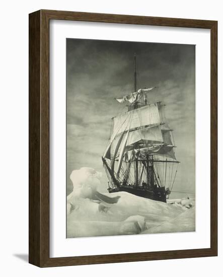 Terra Nova Icebound, British Antarctic Expedition, Circa 1910-Eugene Atget-Framed Giclee Print