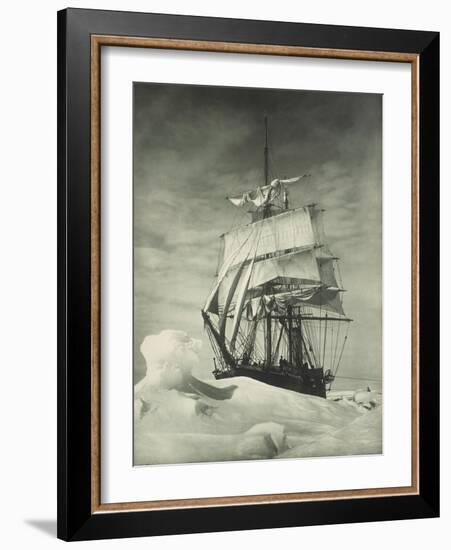 Terra Nova Icebound, British Antarctic Expedition, Circa 1910-Eugene Atget-Framed Giclee Print