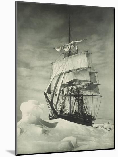 Terra Nova Icebound, British Antarctic Expedition, Circa 1910-Eugene Atget-Mounted Giclee Print