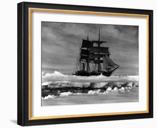 Terra Nova, Robert Falcon Scott's Exploration Ship, 1910/11-Science Source-Framed Giclee Print