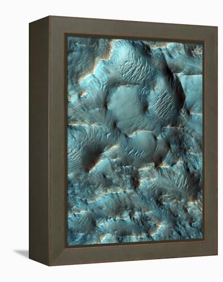 Terra Sirenum Region, Mars-null-Framed Premier Image Canvas