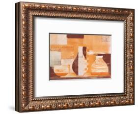 Terra Waves-Anna Flores-Framed Art Print