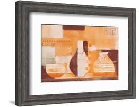 Terra Waves-Anna Flores-Framed Art Print