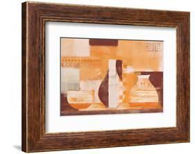 Terra Waves-Anna Flores-Framed Art Print