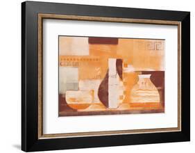 Terra Waves-Anna Flores-Framed Art Print