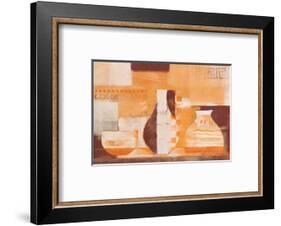 Terra Waves-Anna Flores-Framed Art Print