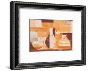 Terra Waves-Anna Flores-Framed Art Print