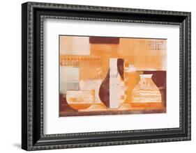 Terra Waves-Anna Flores-Framed Art Print