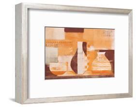 Terra Waves-Anna Flores-Framed Art Print