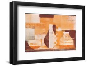 Terra Waves-Anna Flores-Framed Art Print