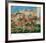 Terrace at Cagnes-Pierre-Auguste Renoir-Framed Art Print