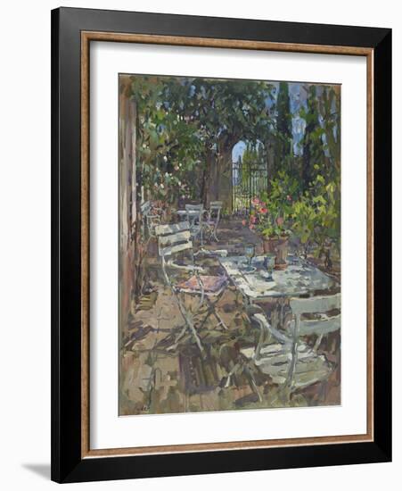 Terrace, Mas De La Rose-Susan Ryder-Framed Giclee Print