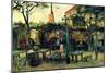 Terrace of a Cafe-Vincent van Gogh-Mounted Art Print