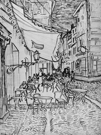 van gogh black and white paintings