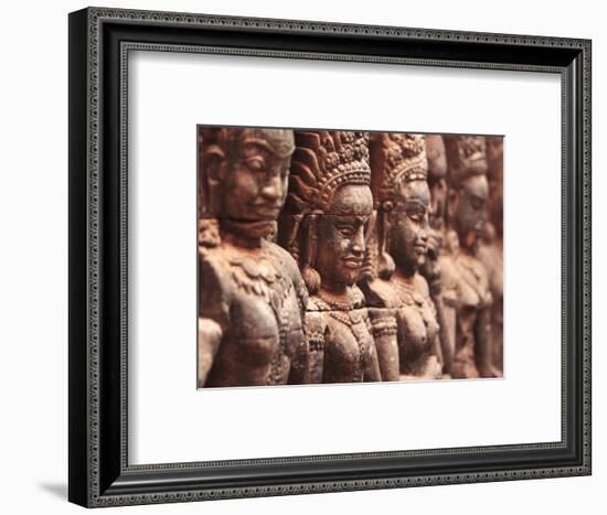 Terrace of the Leper King, Angkor, Cambodia-Ivan Vdovin-Framed Photographic Print