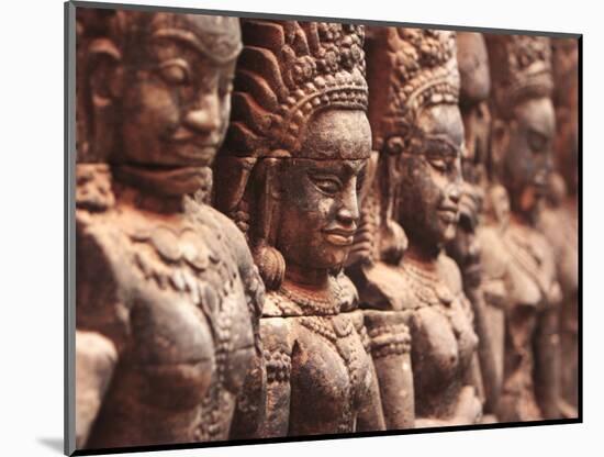 Terrace of the Leper King, Angkor, Cambodia-Ivan Vdovin-Mounted Photographic Print