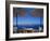 Terrace Overlooking the Caldera, Santorini, Cyclades, Greek Islands, Greece, Europe-Sakis Papadopoulos-Framed Photographic Print