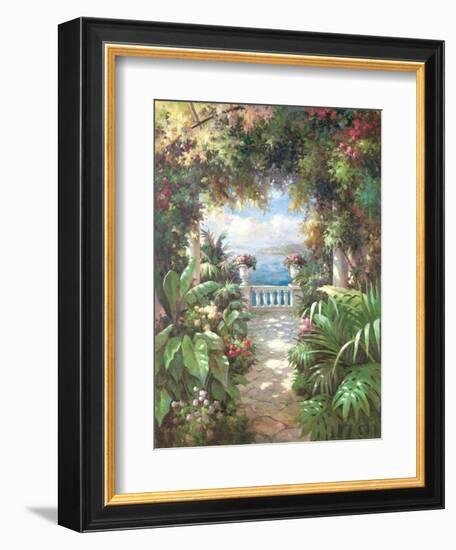 Terrace Retreat-James Reed-Framed Art Print