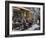 Terrace Tables Outside the Many Cafes and Restaurants on Rue De Lille in Old Quarter of Boulogne-Hazel Stuart-Framed Photographic Print