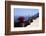 Terrace with Statues and Amalfi Coast View-George Oze-Framed Photographic Print