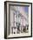 Terraced Houses and Wrought Iron Railings, Kensington, London, England, UK-Mark Mawson-Framed Photographic Print