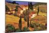 Terracotta Afternoon-Philip Craig-Mounted Giclee Print