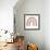Terracotta Arch I-Victoria Borges-Framed Art Print displayed on a wall