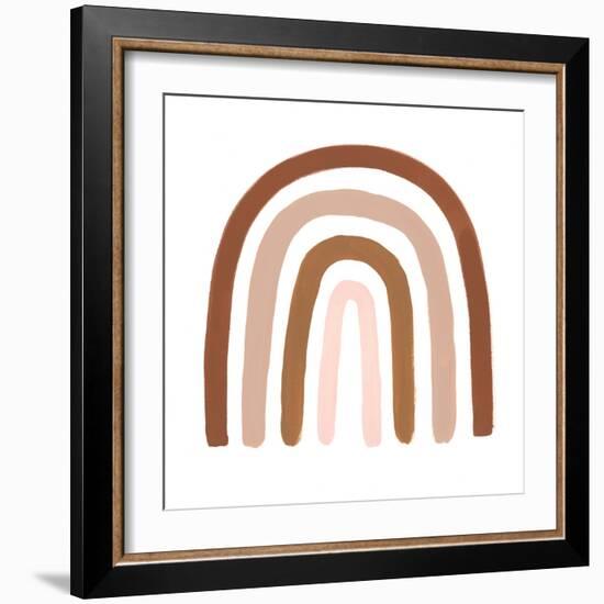 Terracotta Arch II-Victoria Borges-Framed Art Print