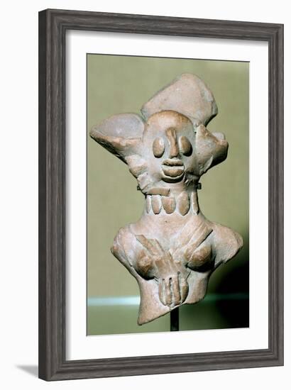 Terracotta female figure, Indus Valley, Mohenjo-Daro, 2500-2000 BC. Artist: Unknown-Unknown-Framed Giclee Print