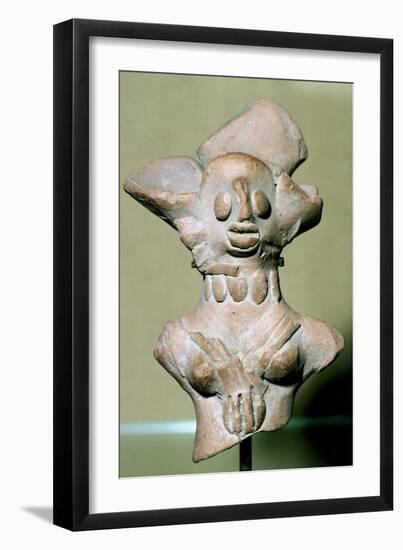 Terracotta female figure, Indus Valley, Mohenjo-Daro, 2500-2000 BC. Artist: Unknown-Unknown-Framed Giclee Print