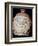 Terracotta Gorgon's head bottle. Artist: Unknown-Unknown-Framed Photographic Print