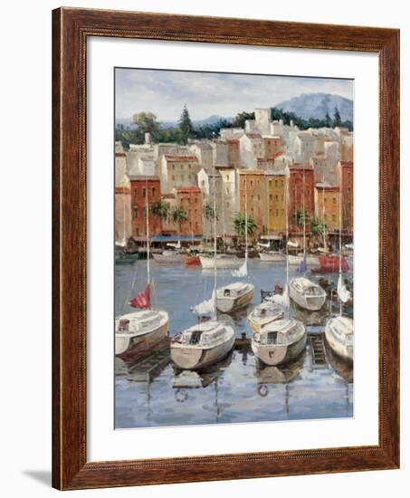 Terracotta Harbor-Furtesen-Framed Art Print