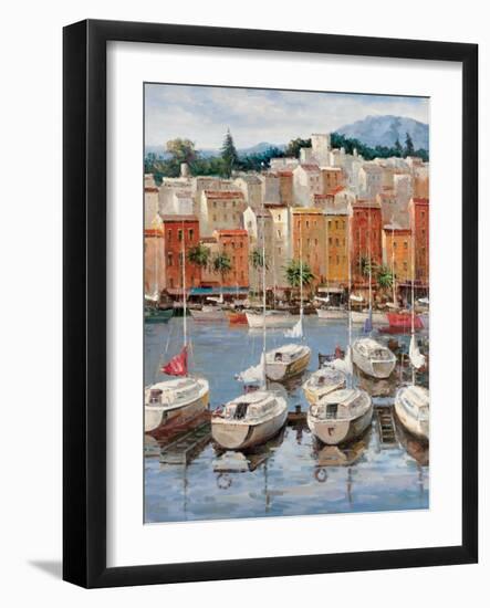 Terracotta Harbor-Furtesen-Framed Art Print