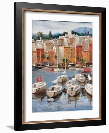 Terracotta Harbor-Furtesen-Framed Art Print