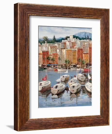 Terracotta Harbor-Furtesen-Framed Art Print