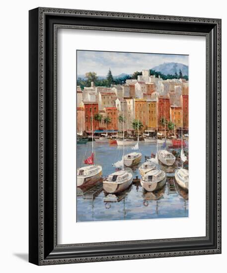 Terracotta Harbor-Furtesen-Framed Art Print