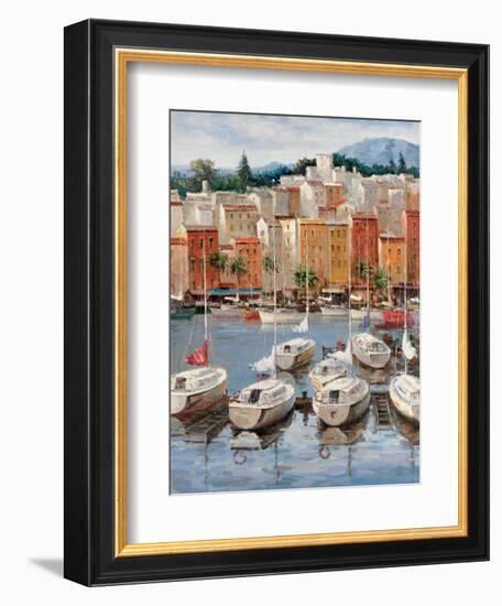 Terracotta Harbor-Furtesen-Framed Art Print