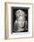 Terracotta head of a Sphinx, 6th century BC. Artist: Unknown-Unknown-Framed Photographic Print