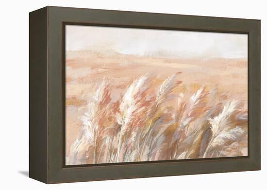 Terracotta Prairie Grasses-Danhui Nai-Framed Stretched Canvas