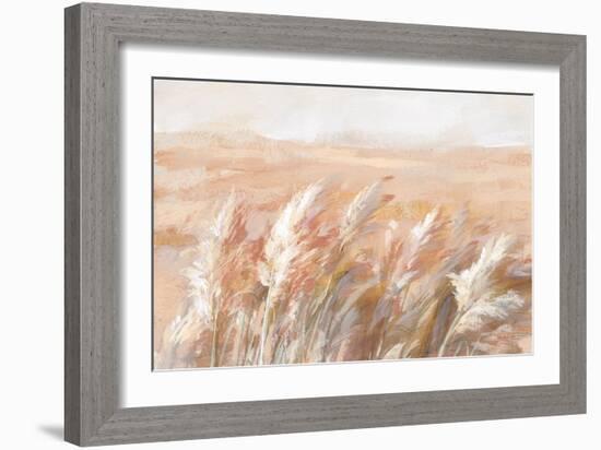 Terracotta Prairie Grasses-Danhui Nai-Framed Premium Giclee Print