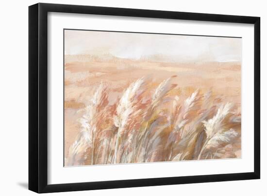 Terracotta Prairie Grasses-Danhui Nai-Framed Premium Giclee Print