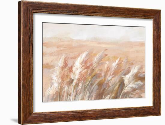 Terracotta Prairie Grasses-Danhui Nai-Framed Art Print